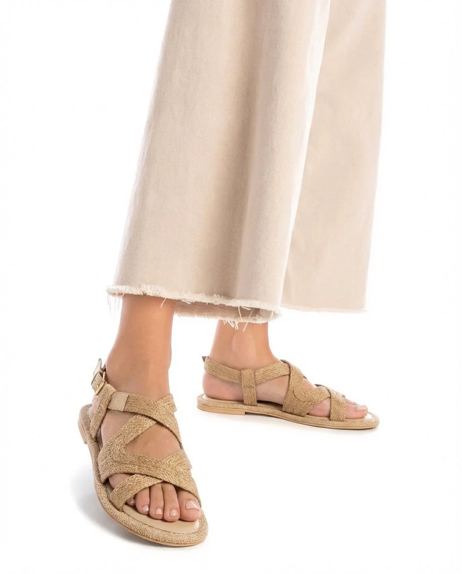 Sandalias de yute ATENEA