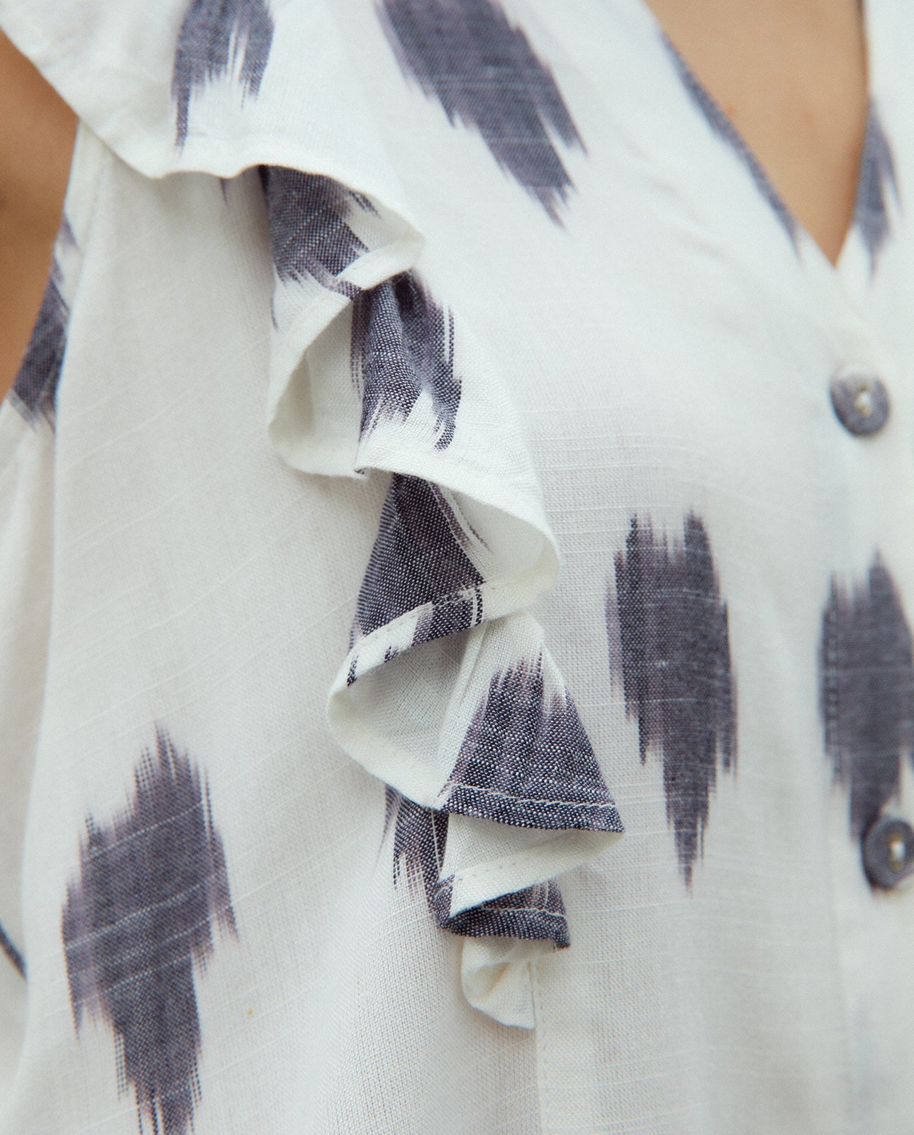 Blusa efecto chaleco DENZEL