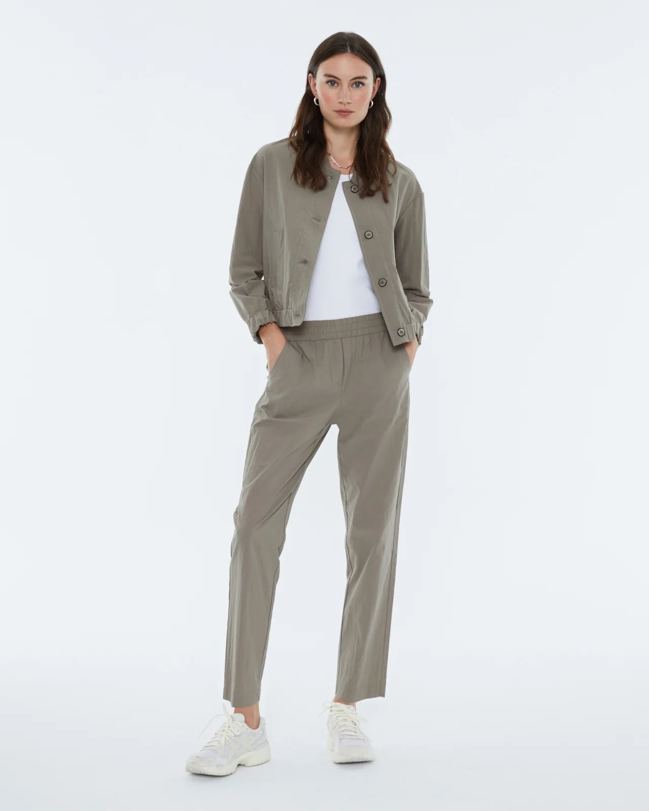 Chaqueta jogger kaki MASSI