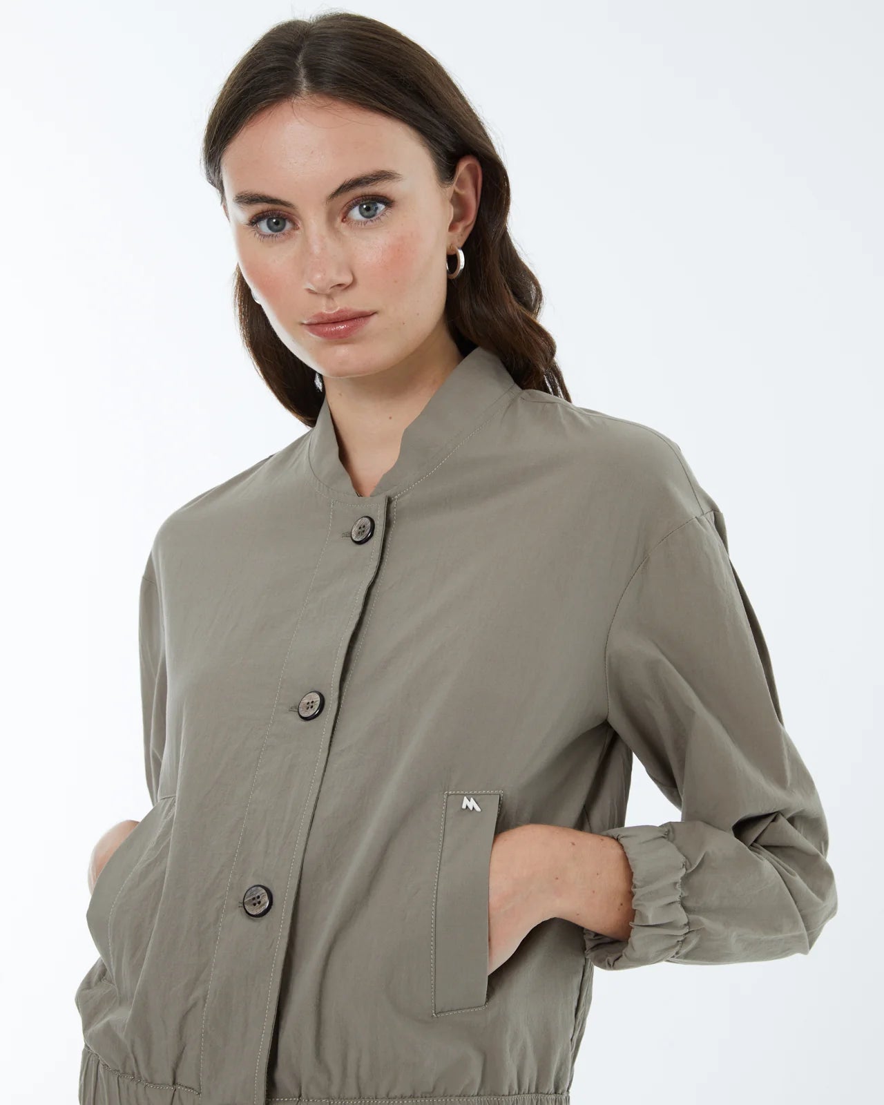 Chaqueta jogger kaki MASSI
