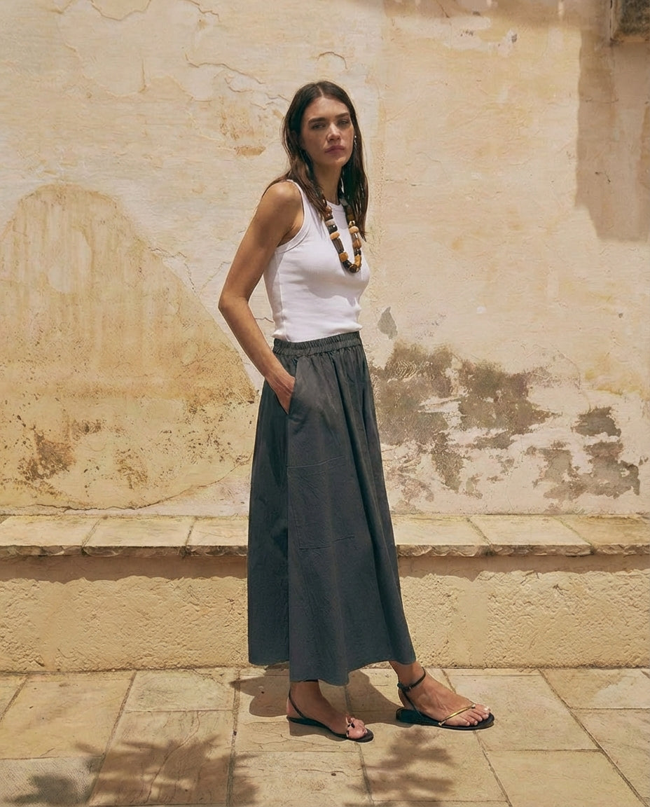 Falda popelín DUNCAN