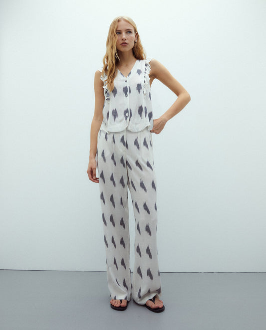 Pantalón cintura elástica DILARA