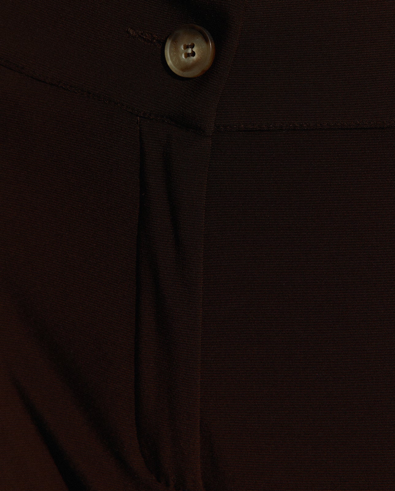 Pantalón fluido marrón DANIQUE