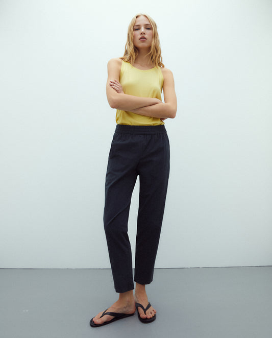 Pantalón tobillero popelín DAROCA