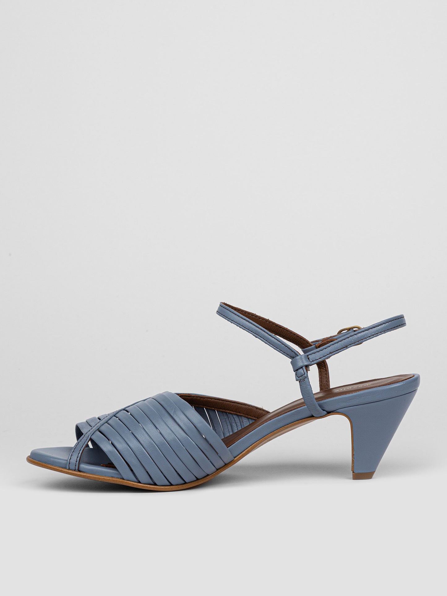 Sandalias de tiras azul bebé LEAN