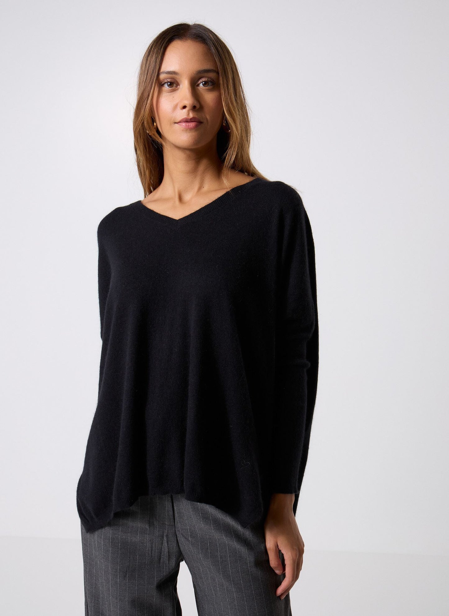 Jersey holgado negro GABRIELA