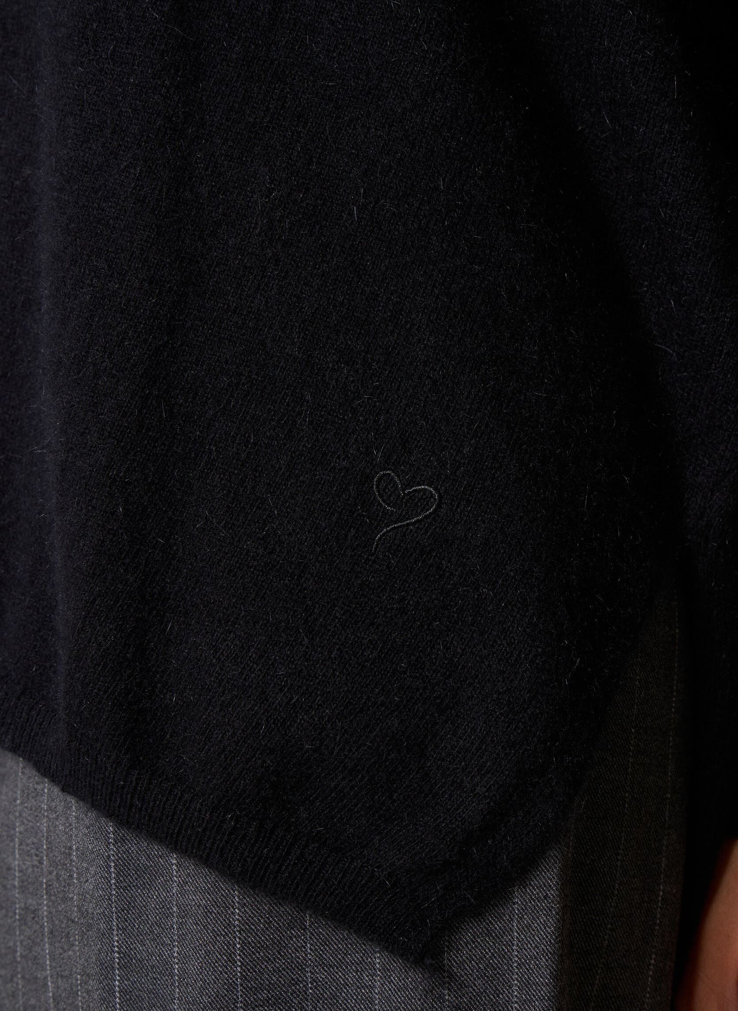 Jersey holgado negro GABRIELA