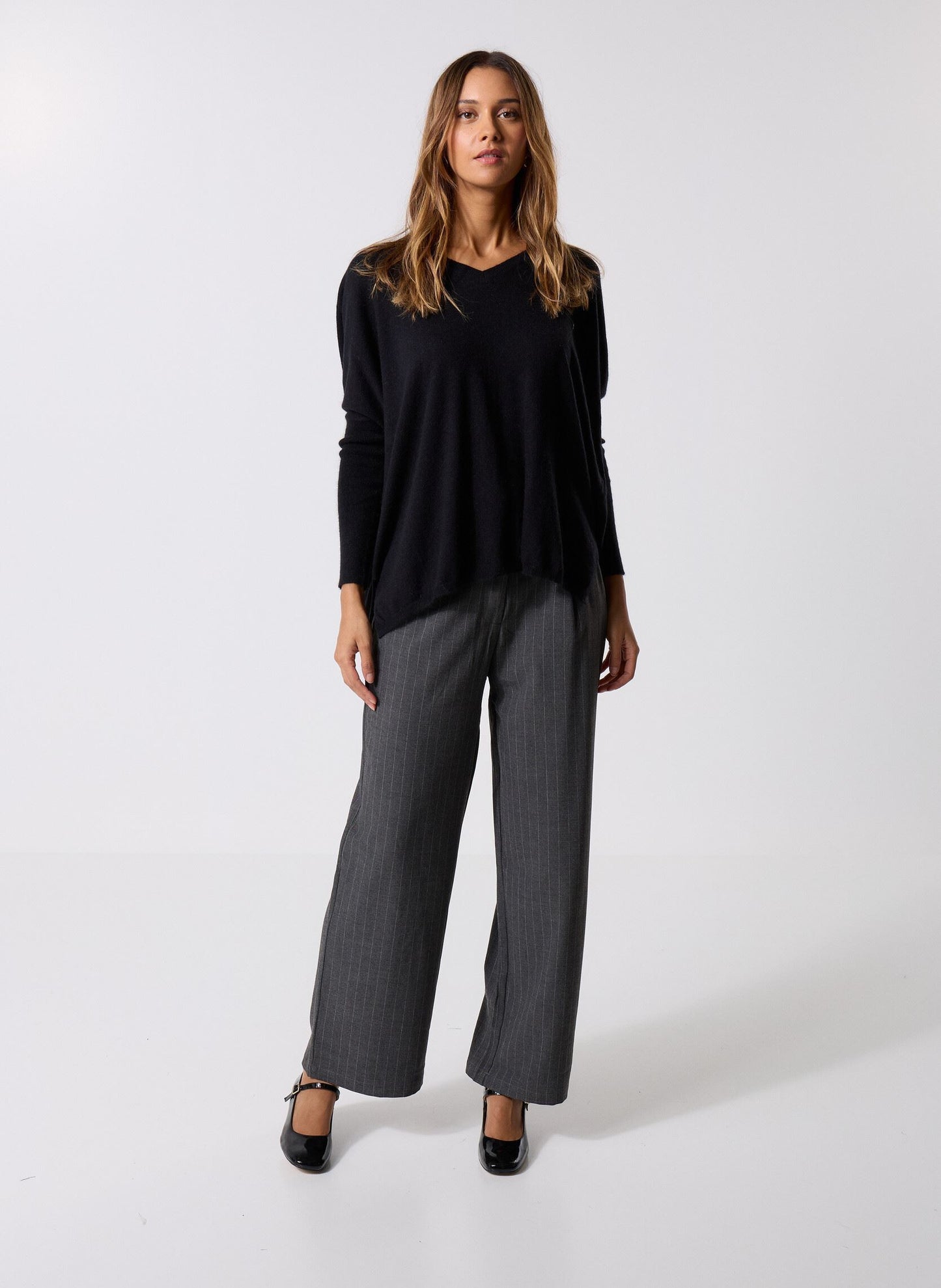 Jersey holgado negro GABRIELA