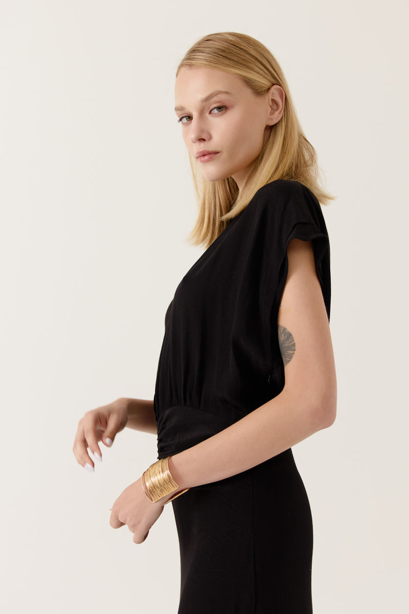 Vestido negro DELORIA