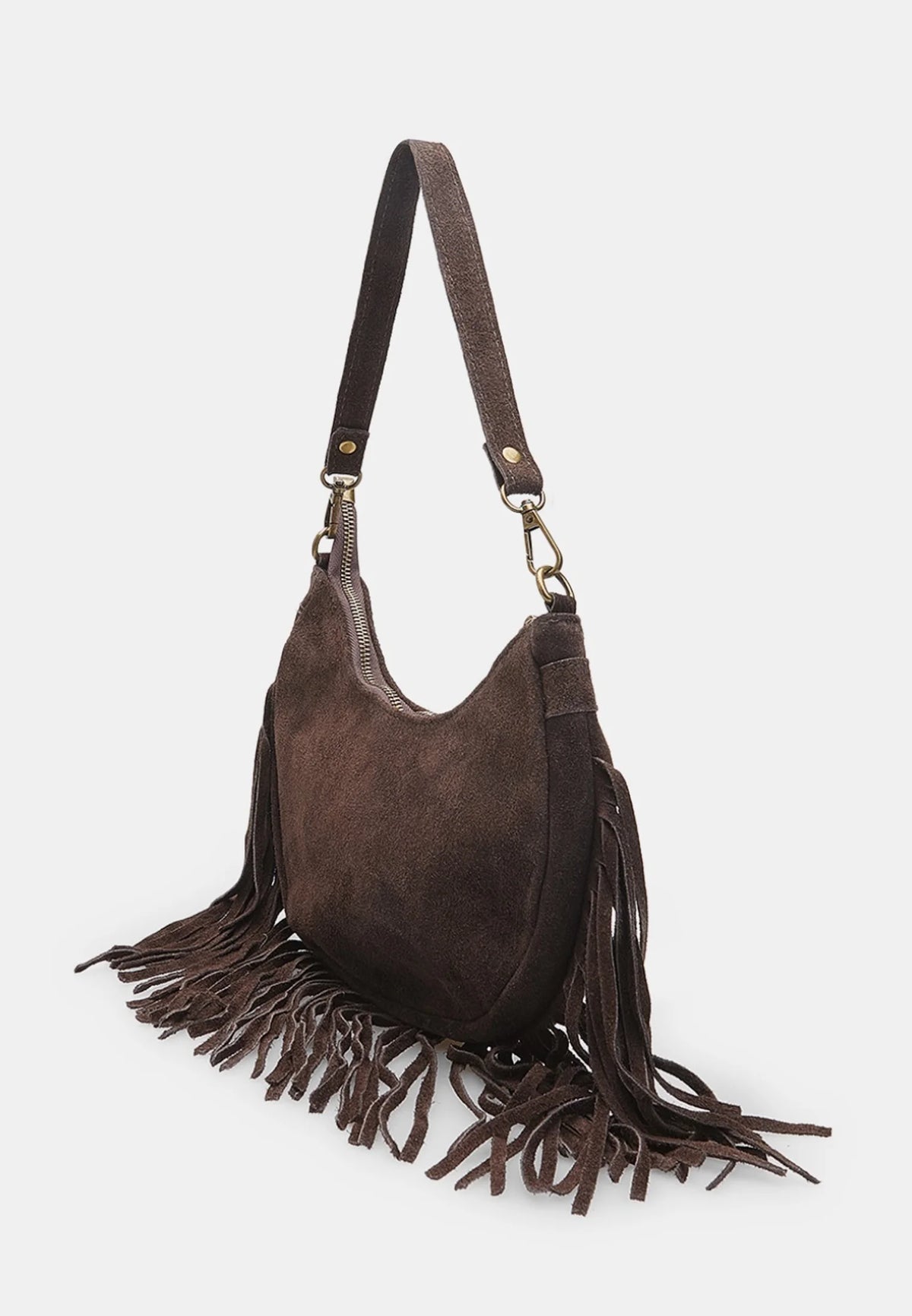 Bolso serraje flecos RAQUEL