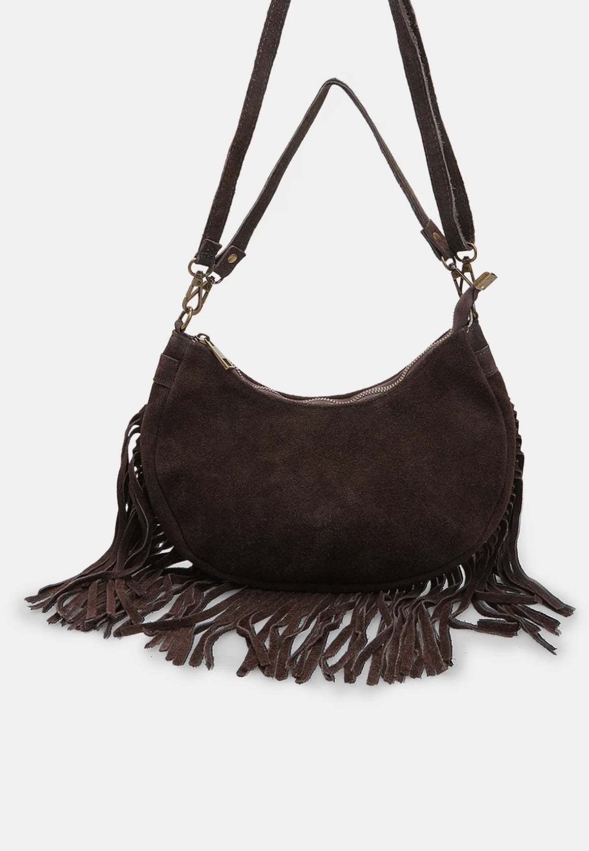 Bolso serraje flecos RAQUEL