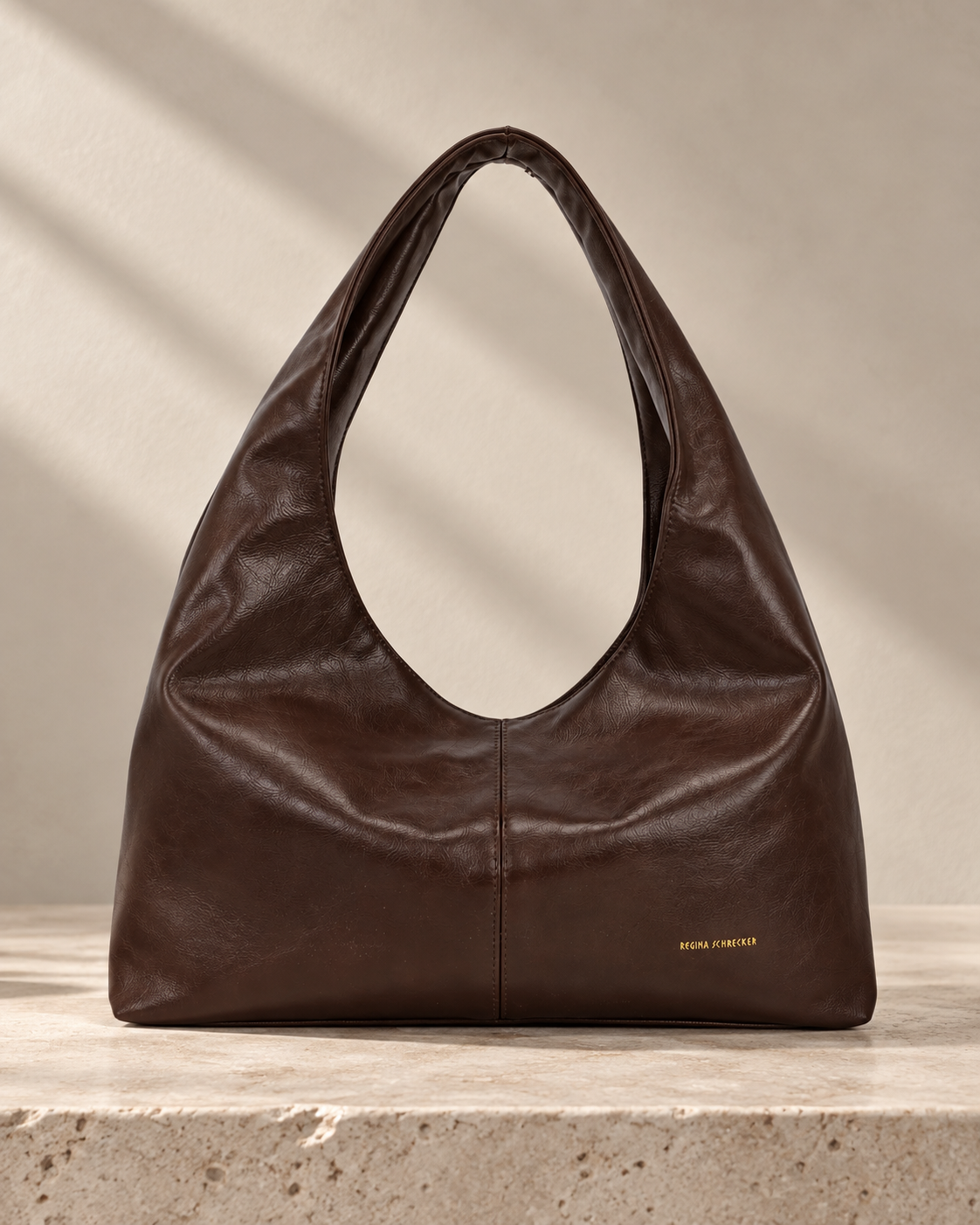 Bolso hobo marrón REGINA