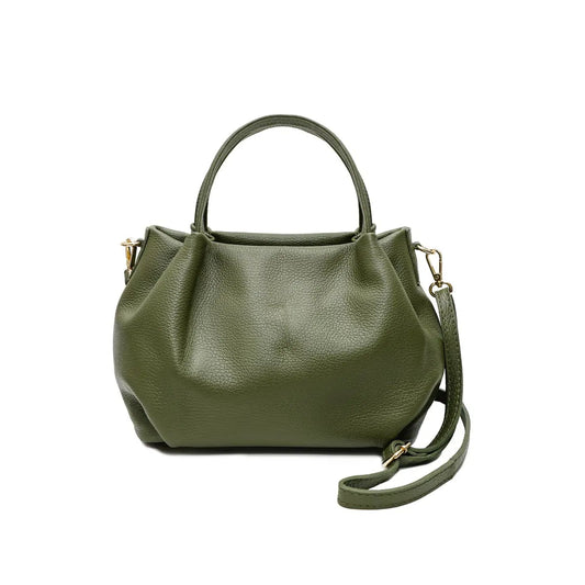Bolso de piel con doble asa GALA