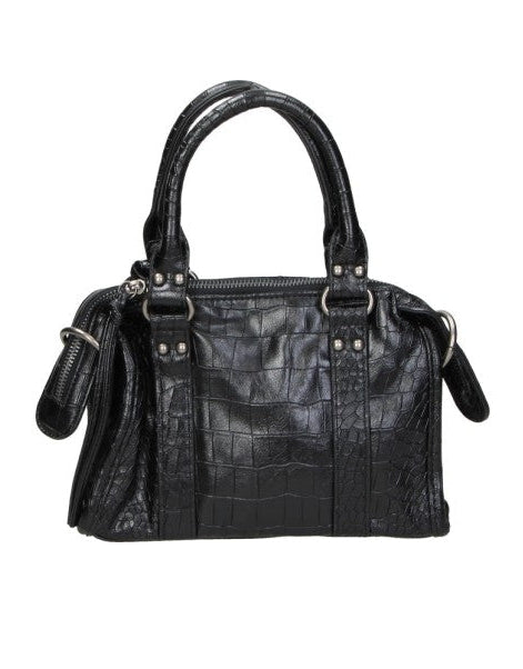 Bolso efecto coco MAFALDA negro