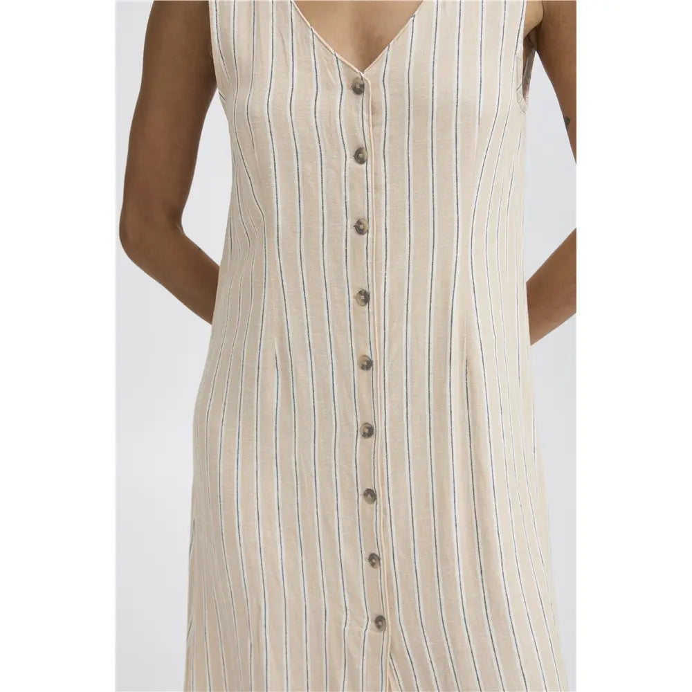 Vestido con lino JUNGLE