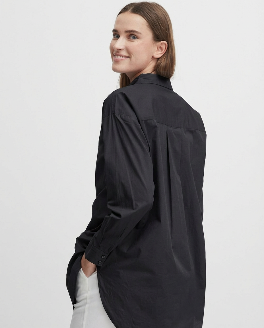 Camisa negra JOURDAN