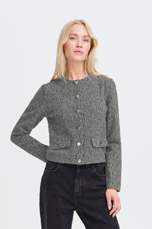 Chaqueta corta tweed BOSTON