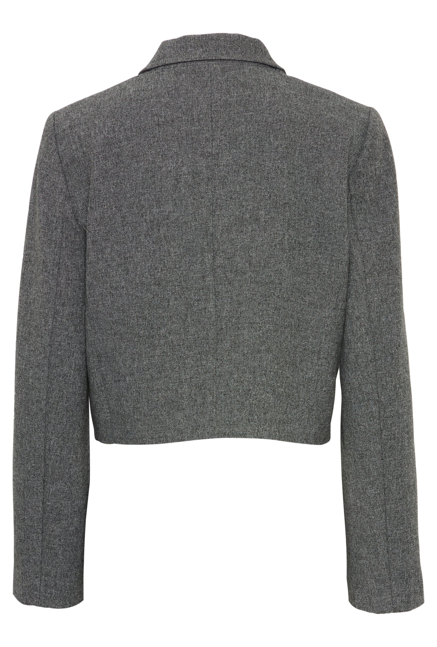 Chaqueta cropped gris BRISA