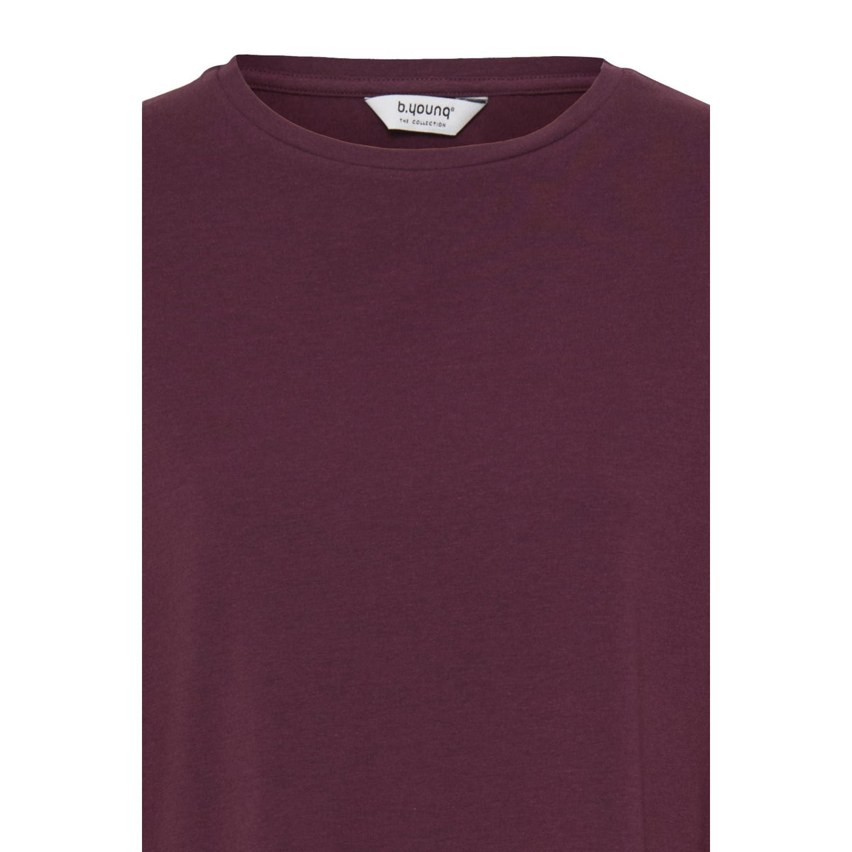 Camiseta manga 3/4 burdeos BINDU