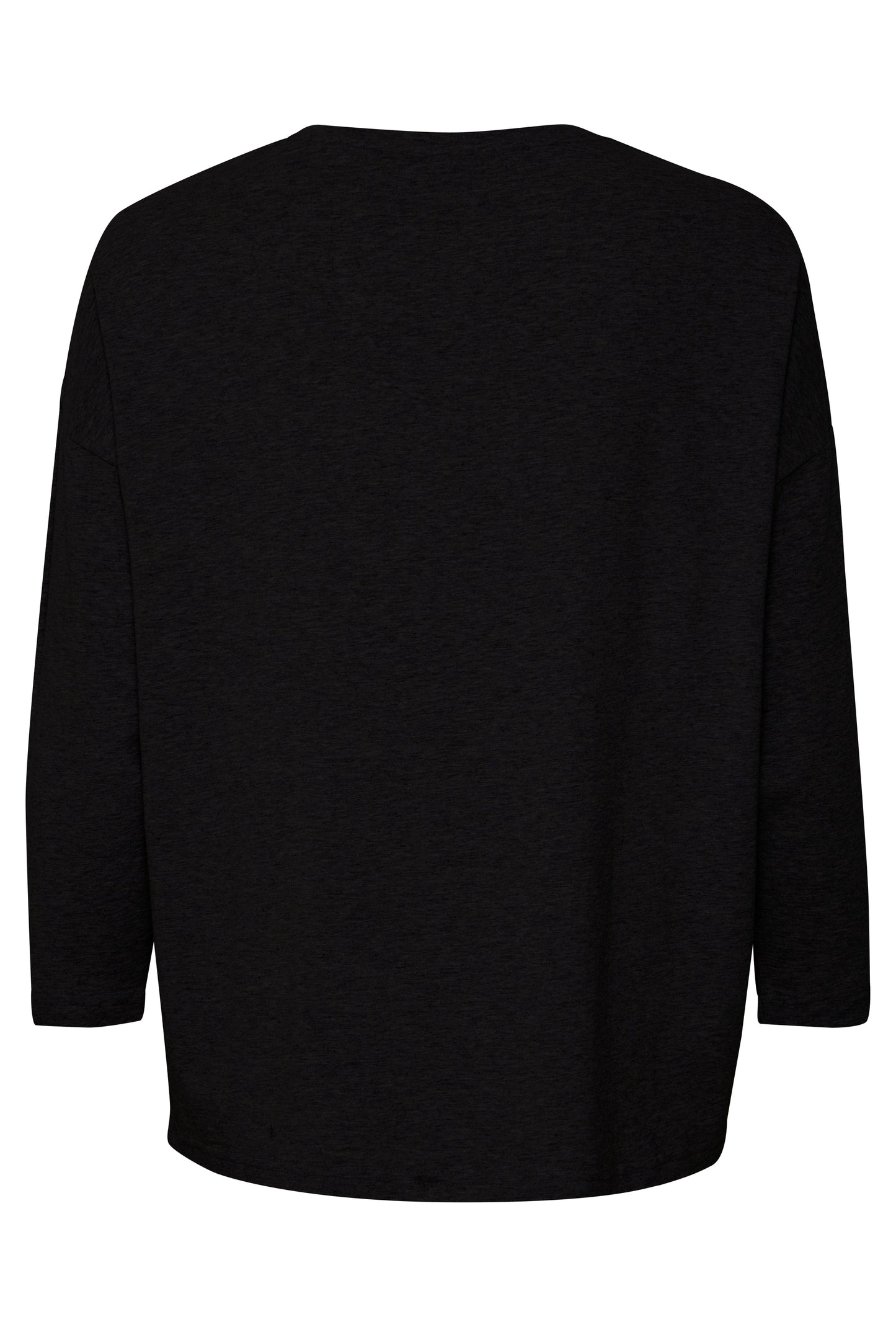 Camiseta manga 3/4 negra BINDU