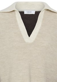 Jersey cuello polo bicolor LESLIE
