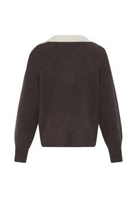Jersey cuello polo bicolor LESLIE