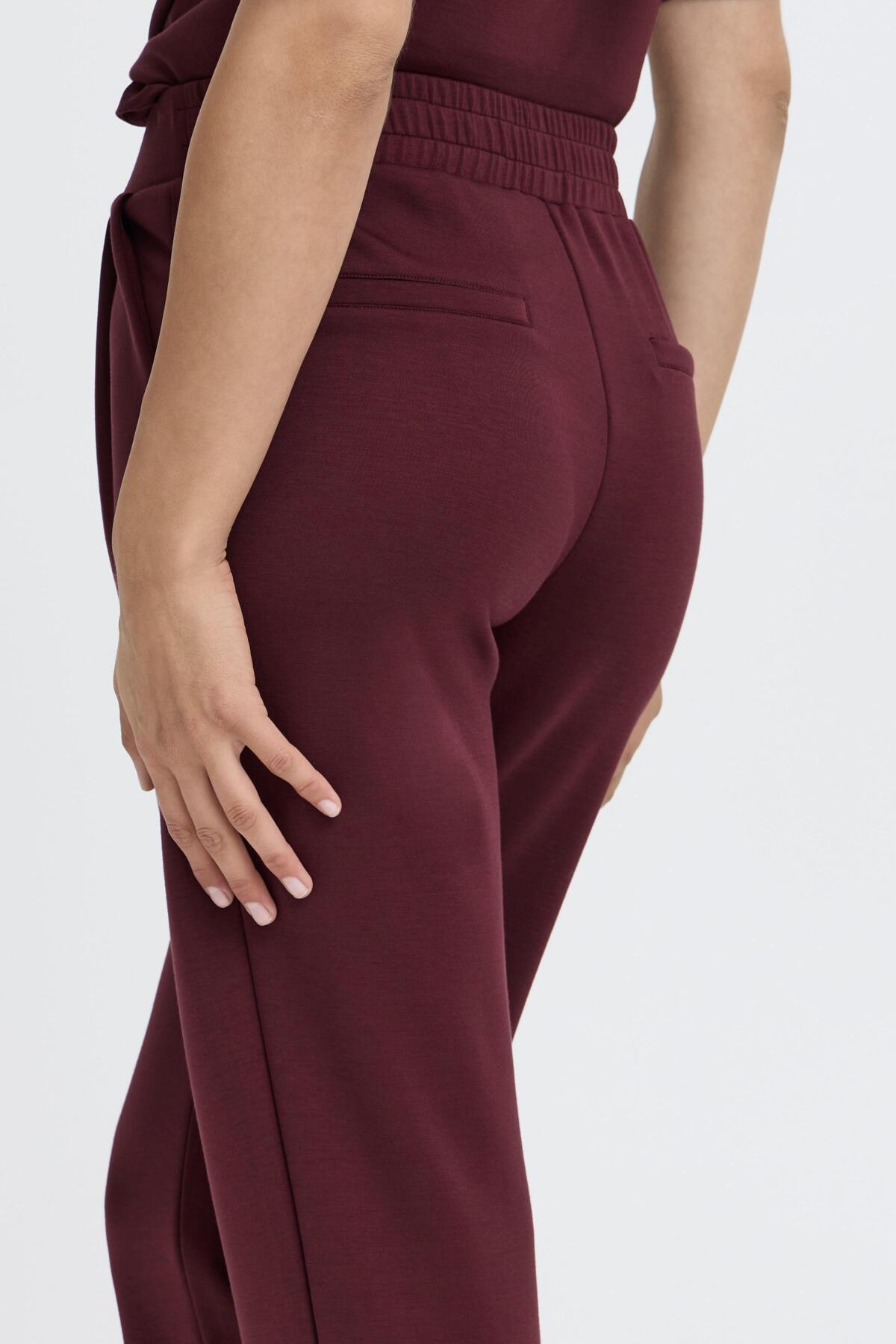 Pantalón modal granate BITAN