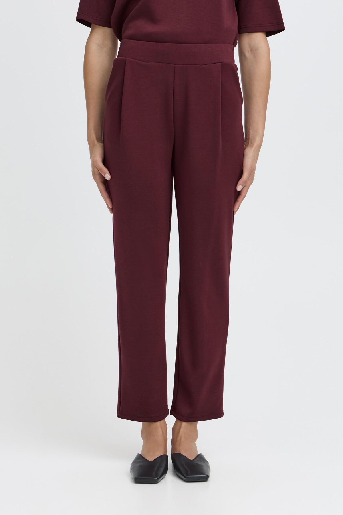 Pantalón modal granate BITAN