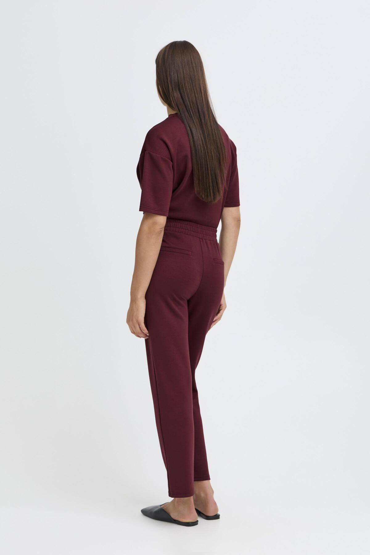 Pantalón modal granate BITAN