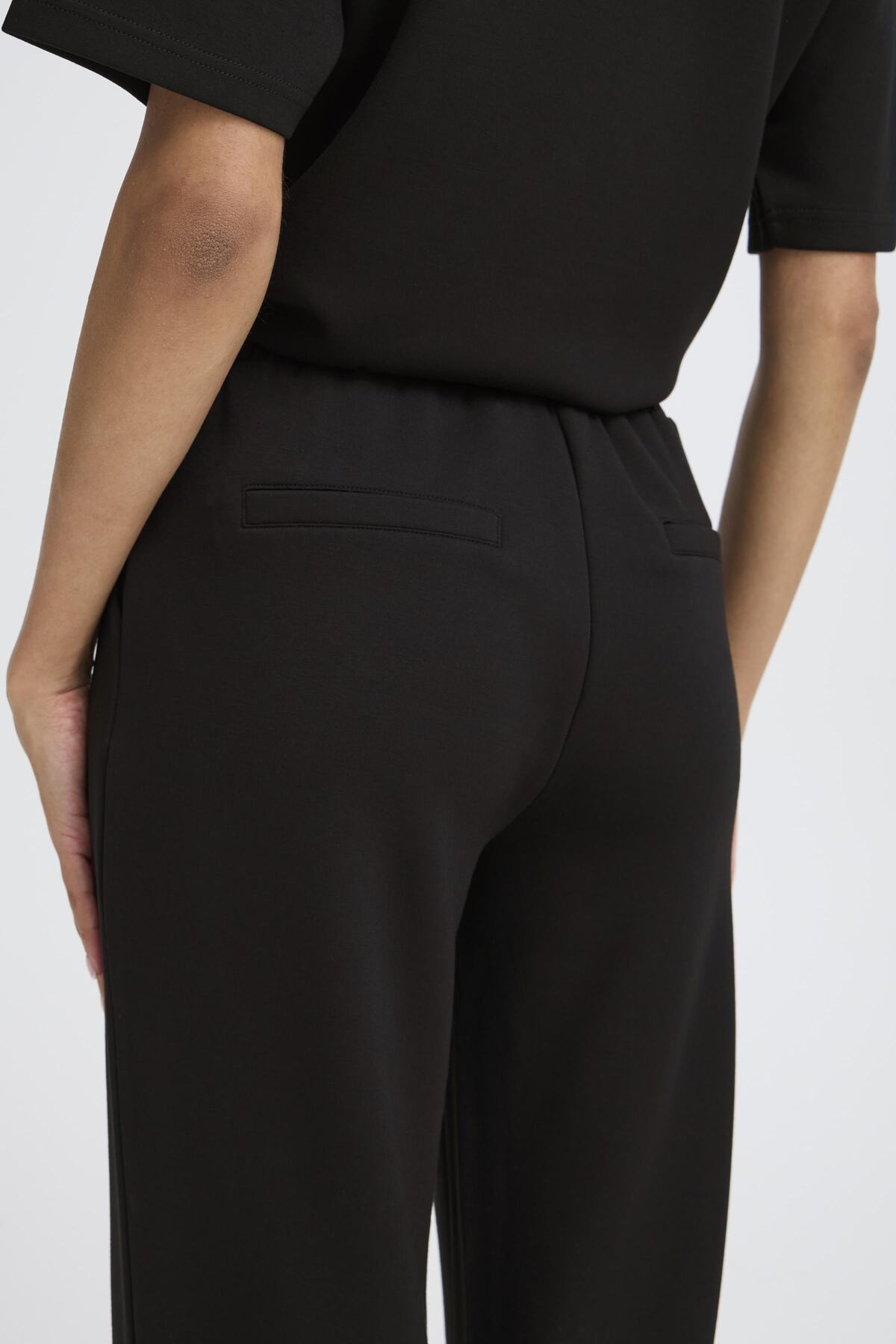 Pantalón modal negro BITAN