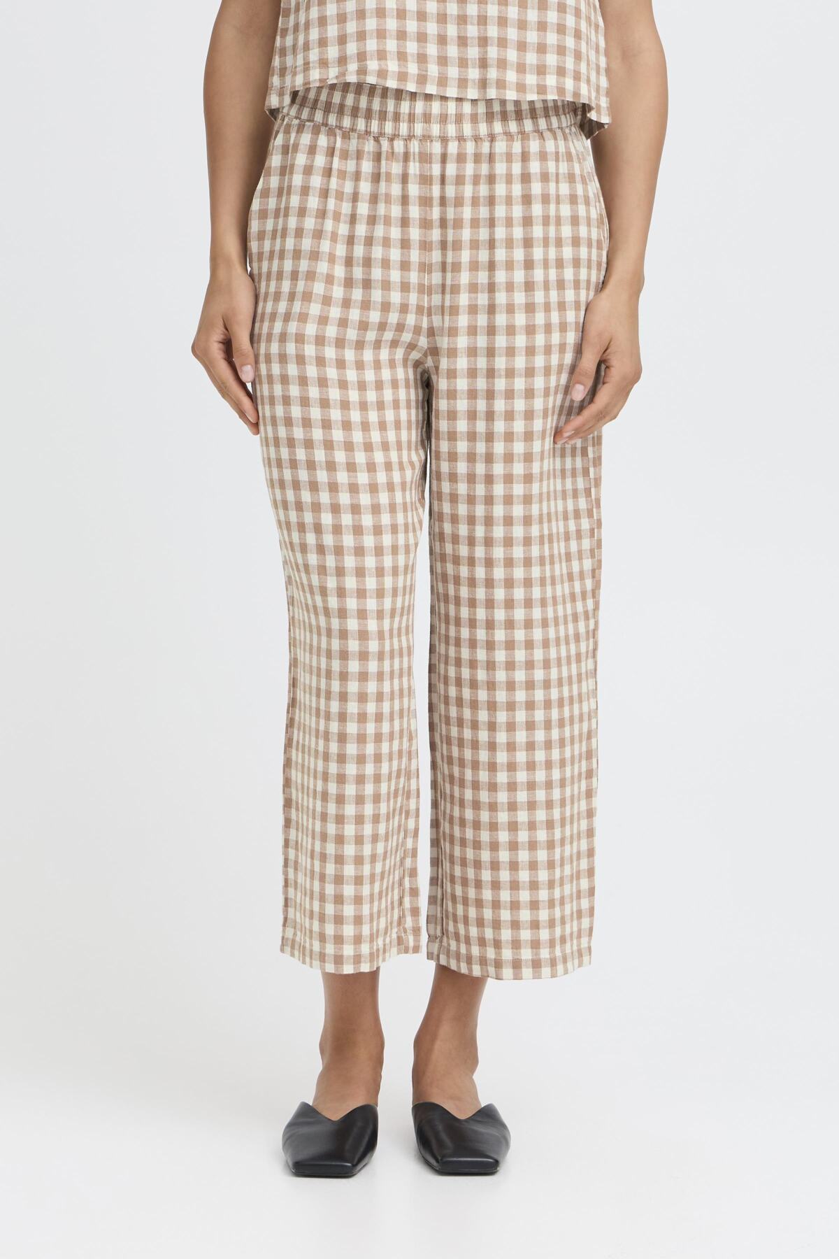 Pantalón vichy crop DALAS