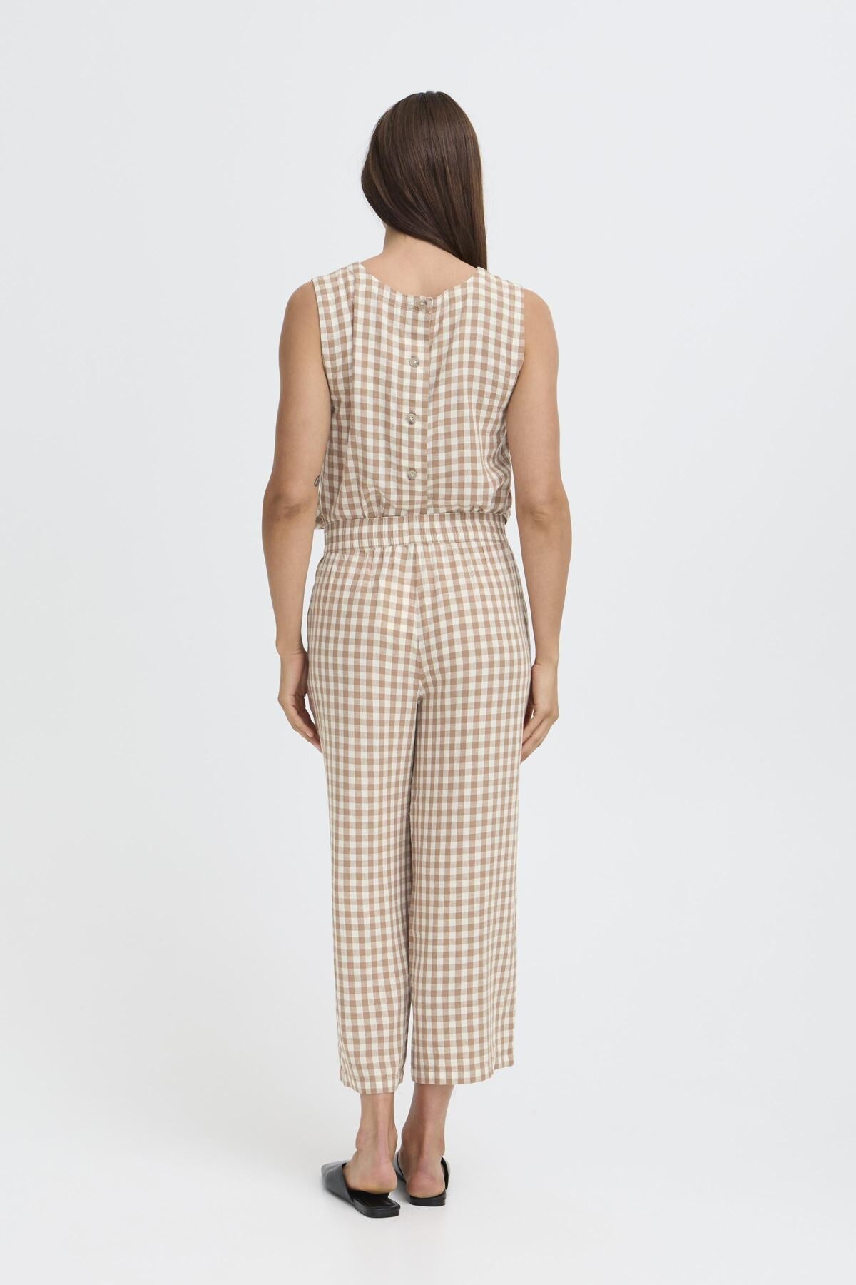 Pantalón vichy crop DALAS