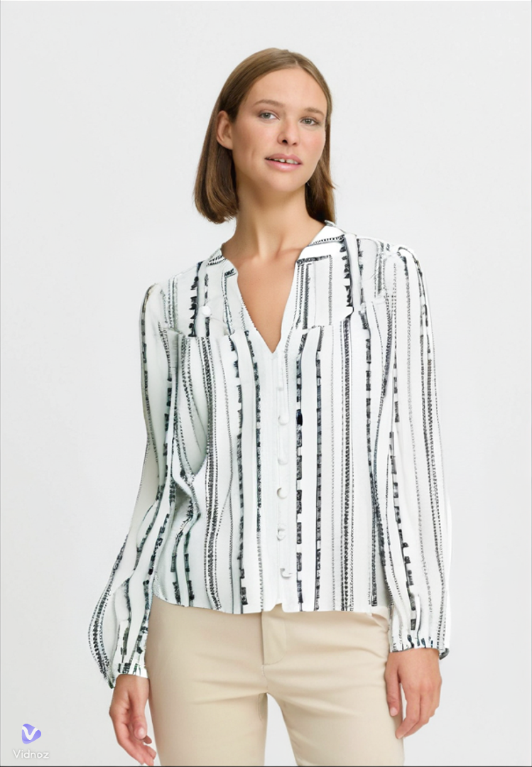 Blusa con bordados MIKKA
