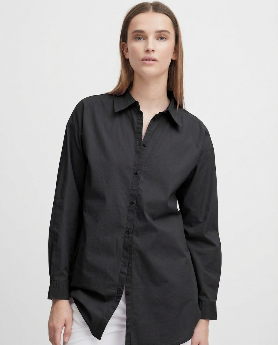 Camisa negra JOURDAN