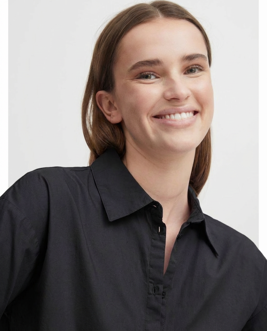 Camisa negra JOURDAN