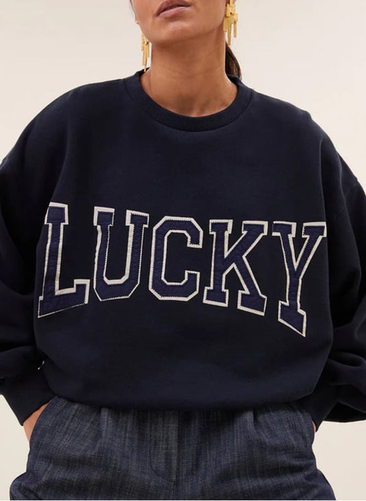 Sudadera marino LUCKY
