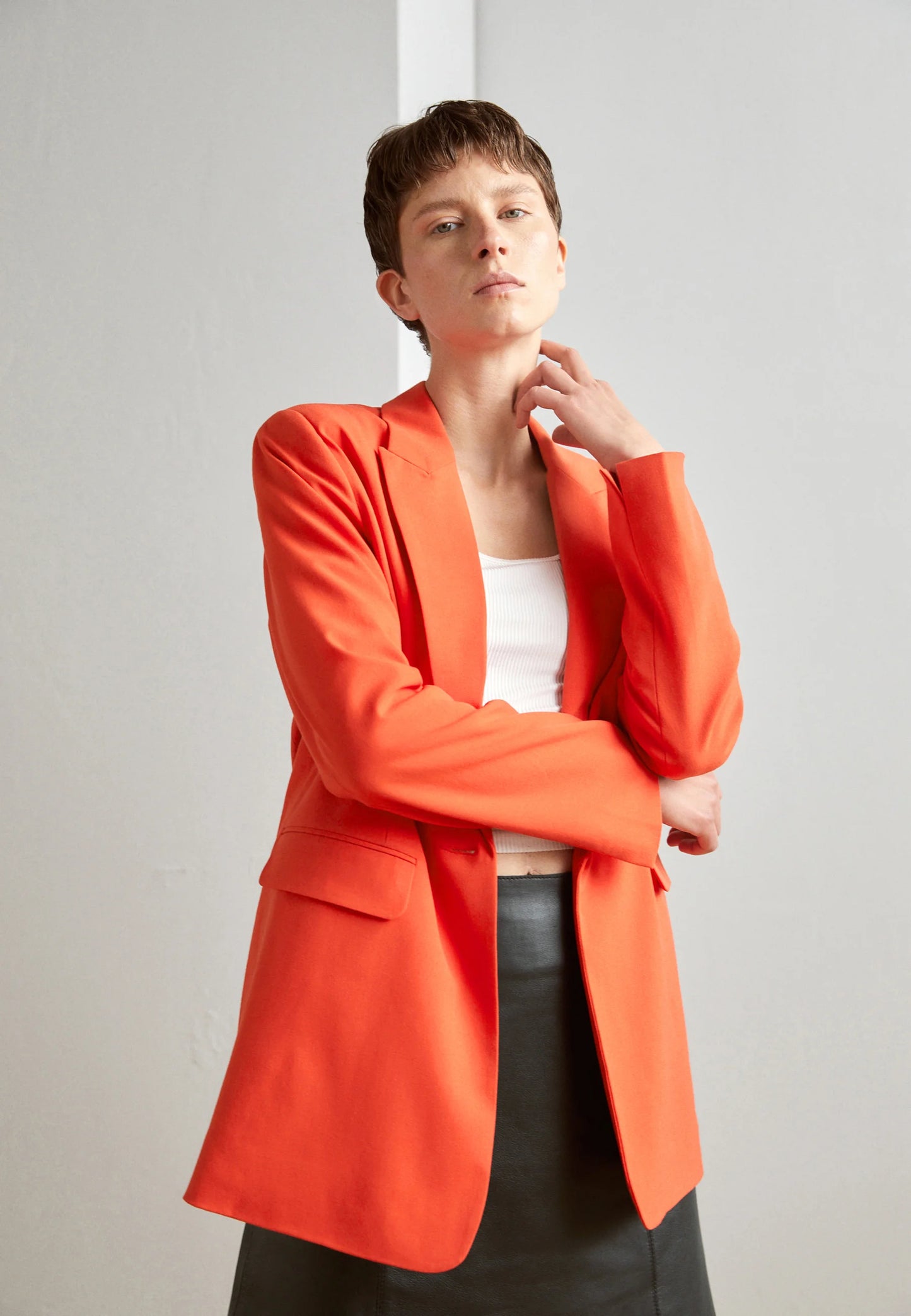 Blazer Aurora Red REBECCA