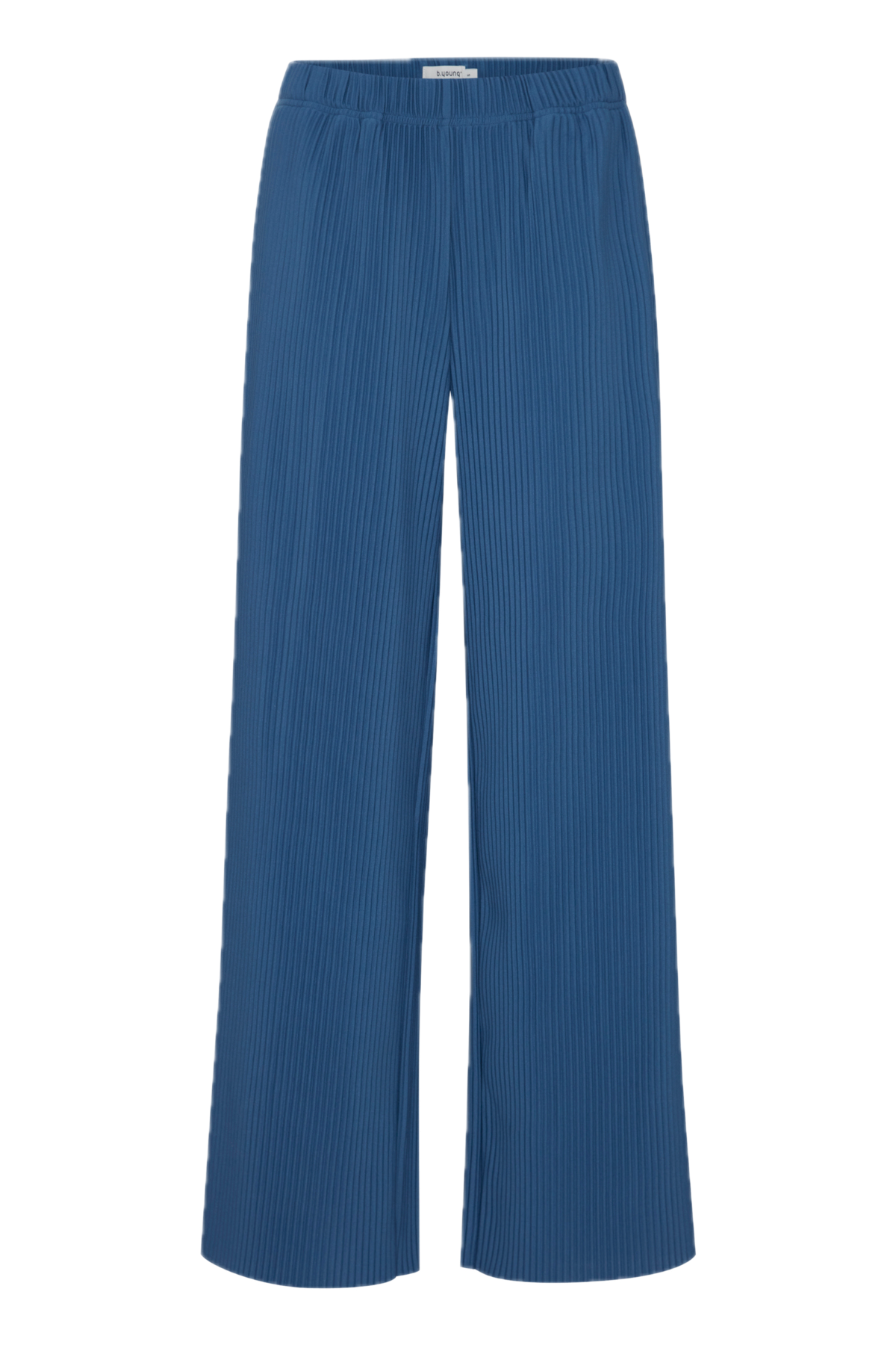 Pantalón plisado azul