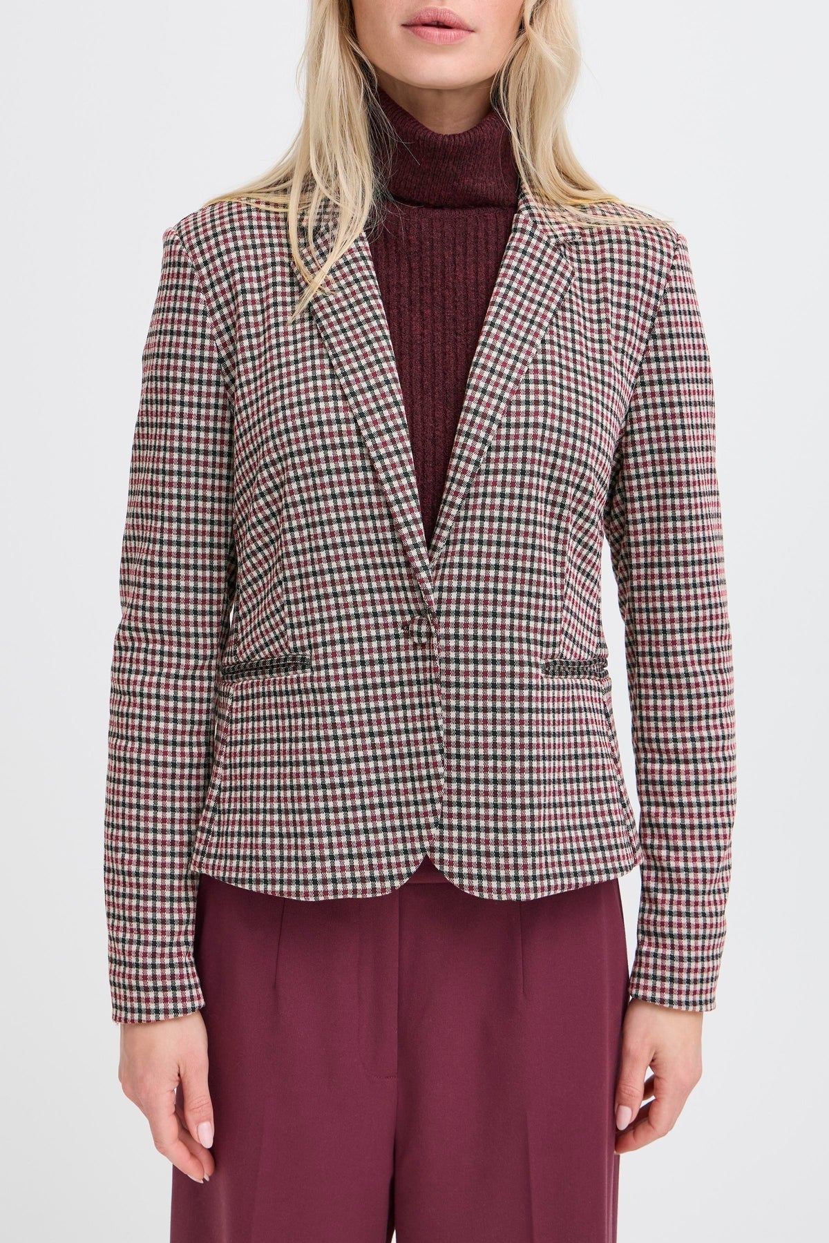 Blazer cuadros vichy BRENDA