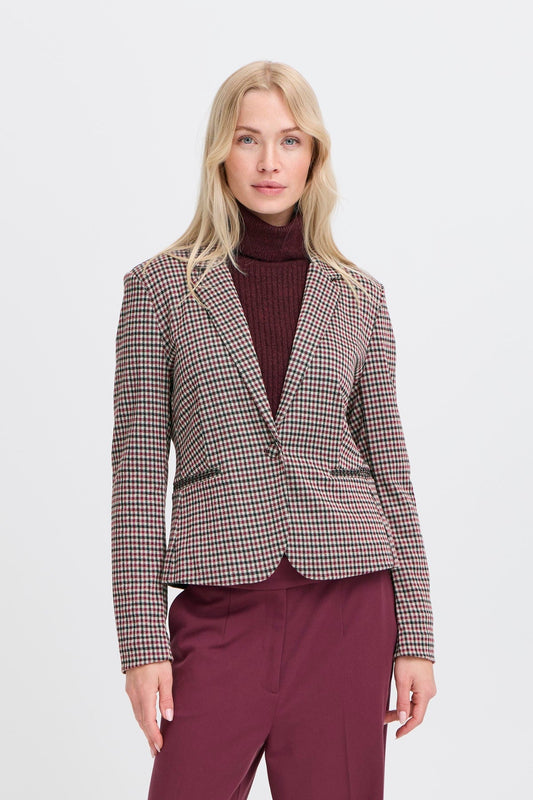 Blazer cuadros vichy BRENDA