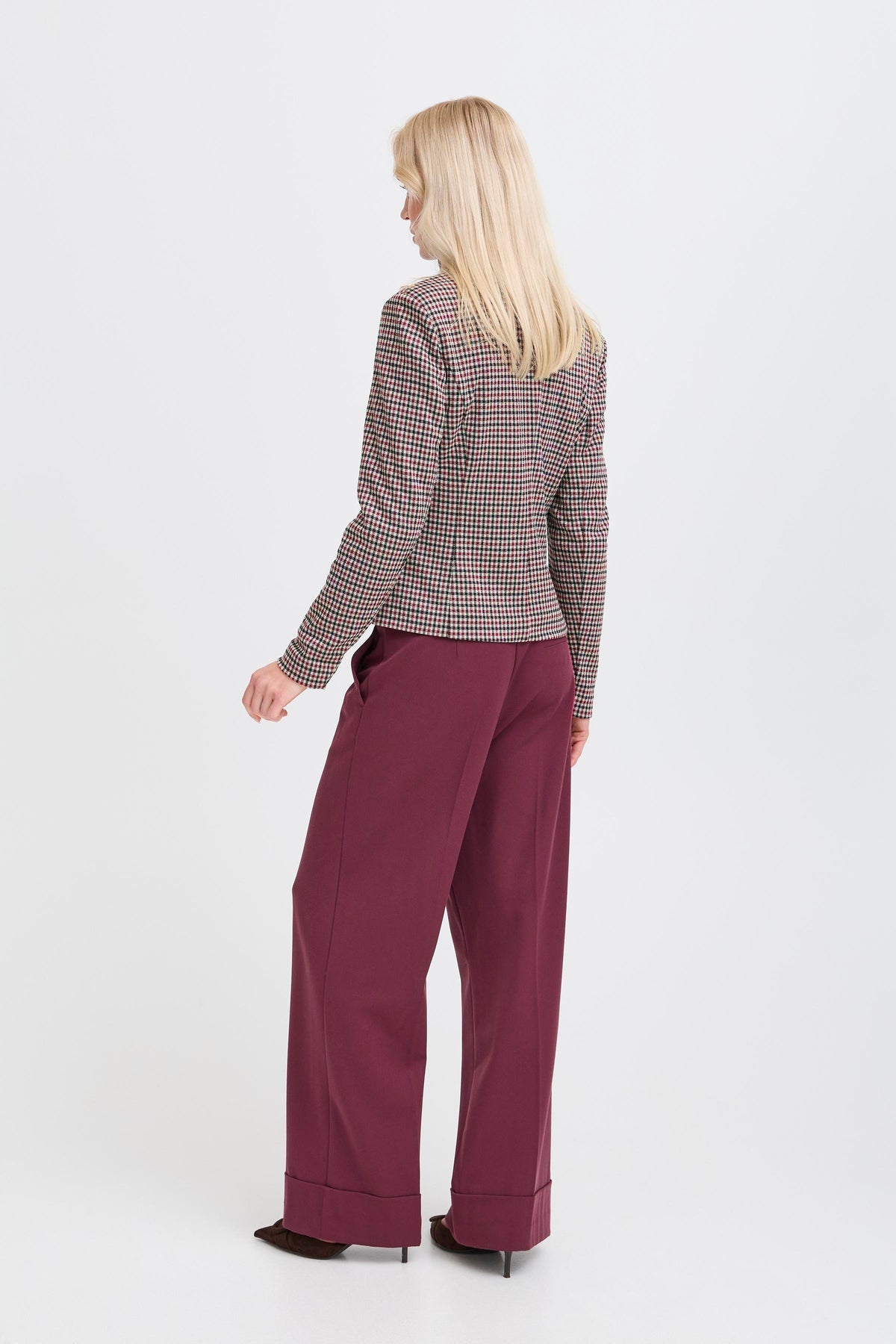 Blazer cuadros vichy BRENDA