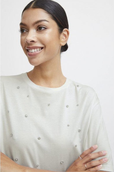 Camiseta blanca JEWEL
