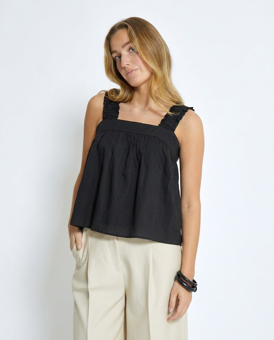 Top negro DAINTY