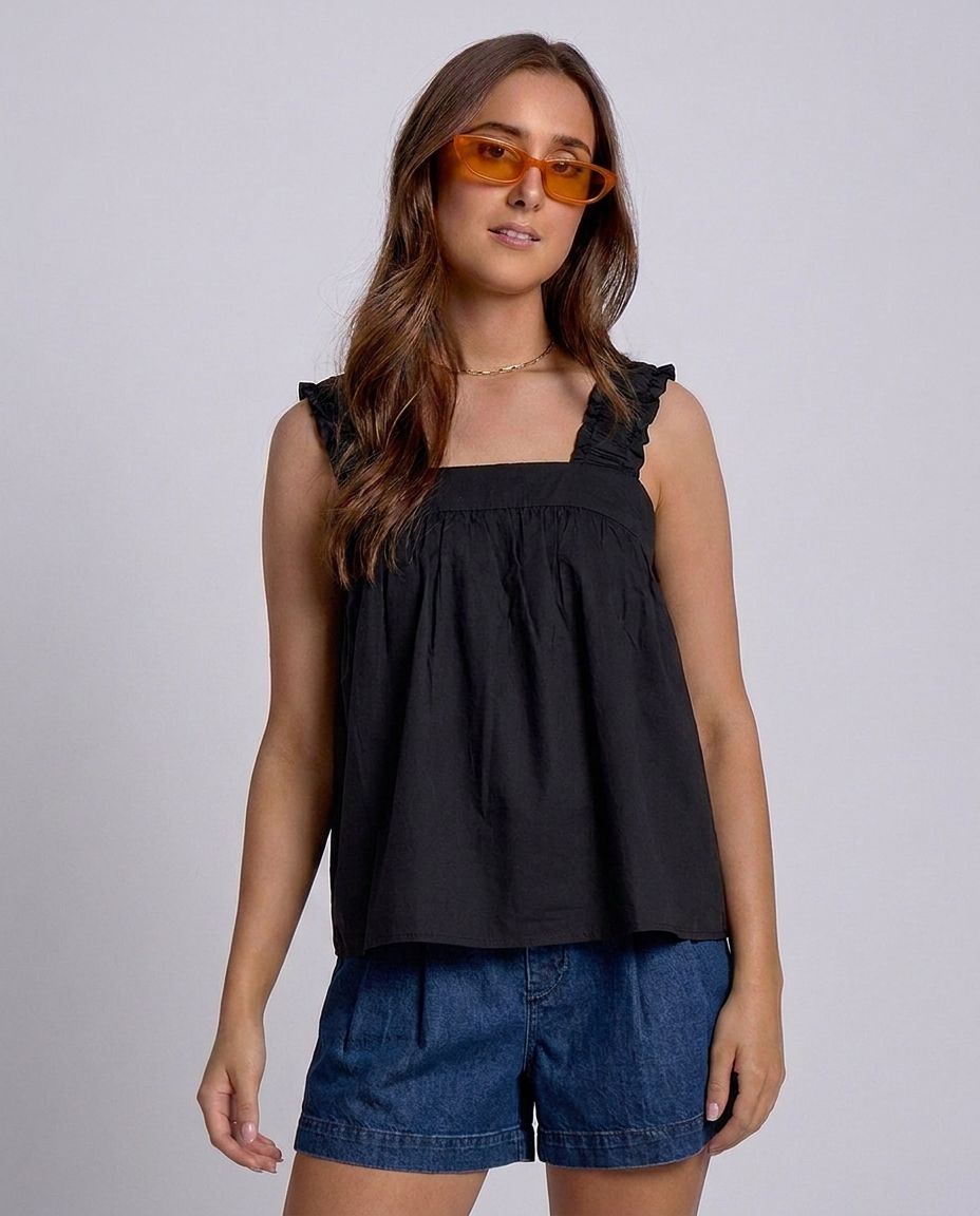 Top negro DAINTY