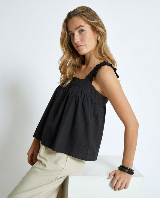 Top negro DAINTY