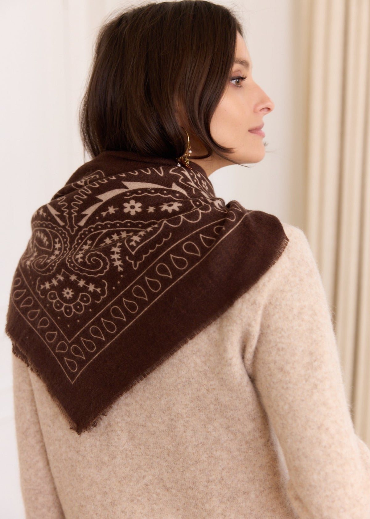 Bufanda paisley LORICA