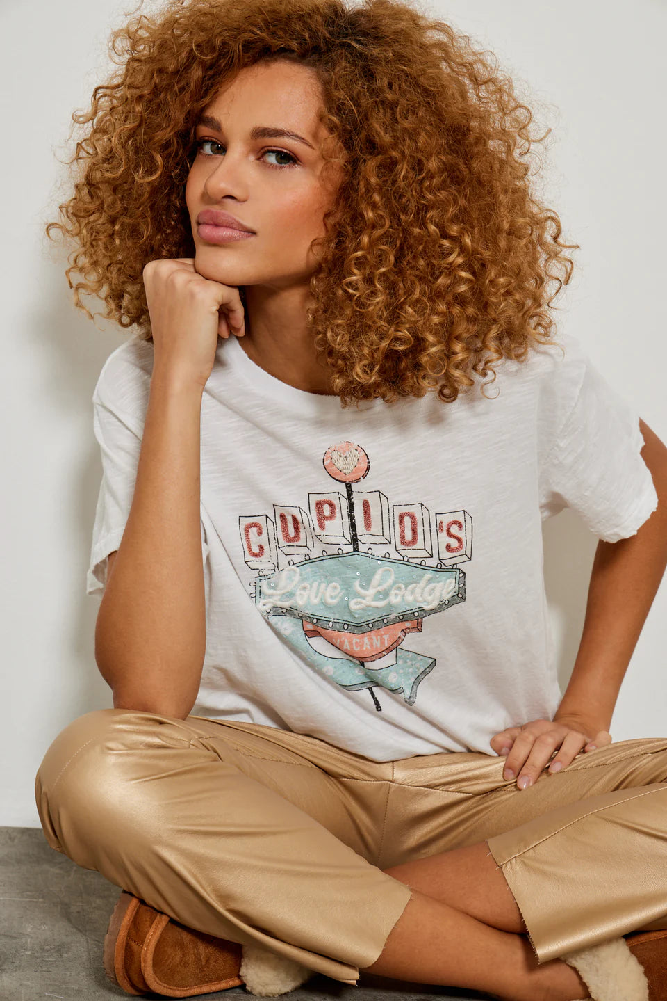 Camiseta blanca CUPIDO