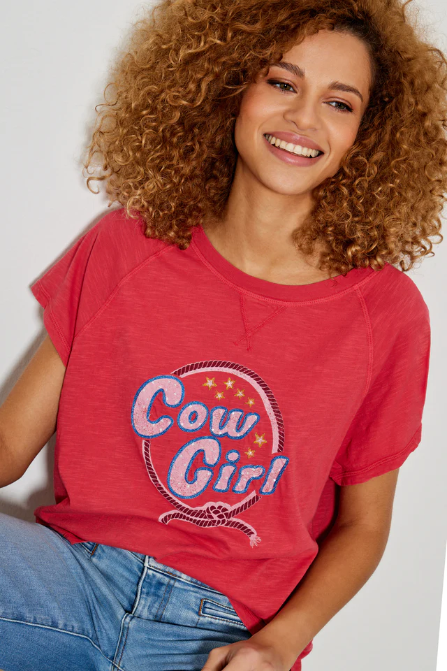 Camiseta cereza COW GIRL