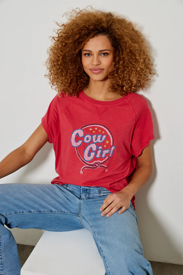 Camiseta cereza COW GIRL