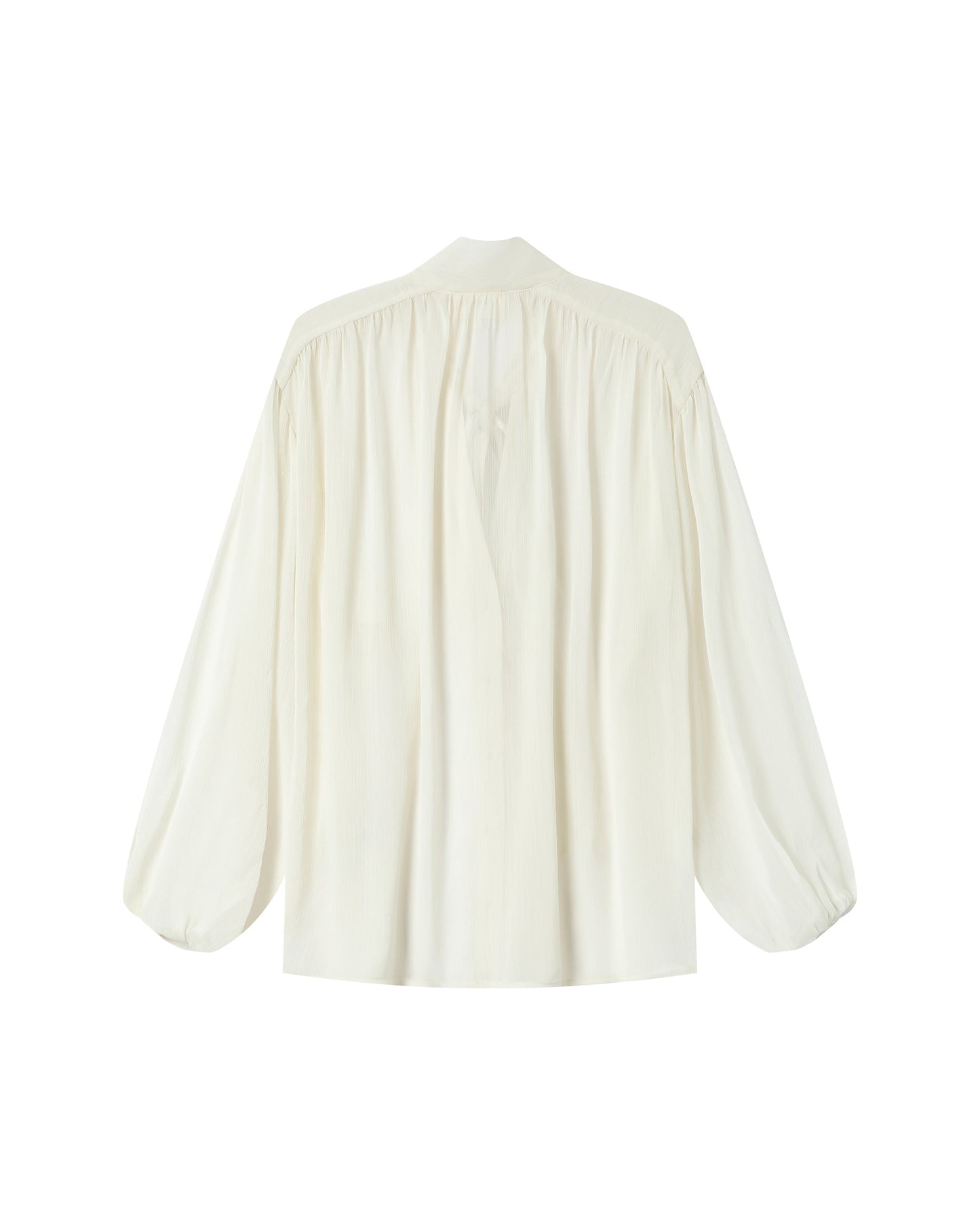 Blusa vaporosa crudo BLOSSOM
